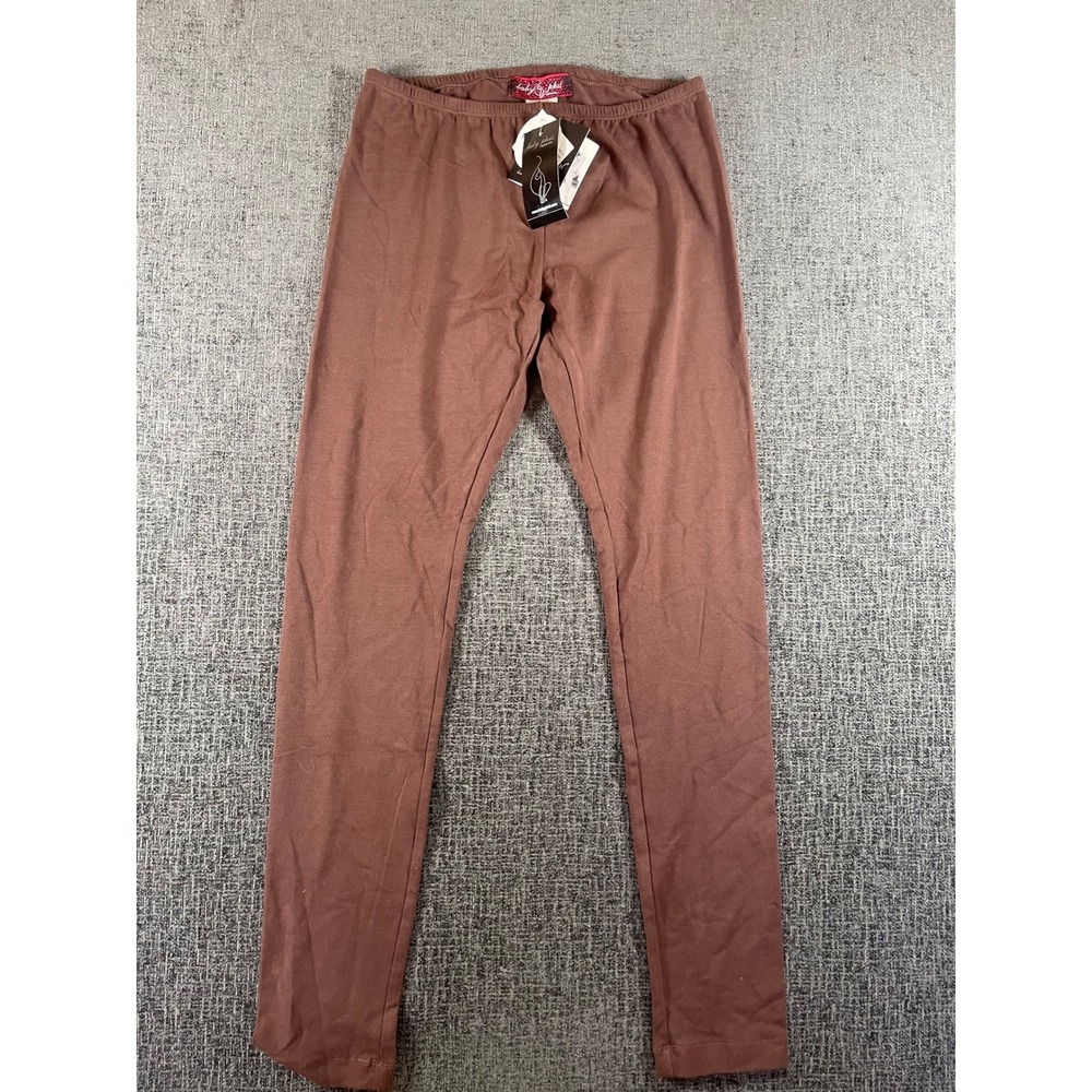 Baby‎ Phat Brown Cotton Blend Leggings Womens Medium NWT Y2K